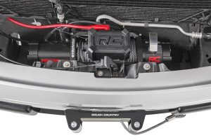 Ford F-150 Hidden Winch Mounting Plate - Front - Rough Country - '09-'14 Ford F-150 Hidden Winch Mounting Plate - Front - Rough Country - '09-'14